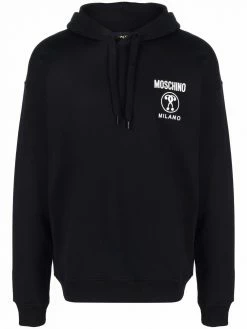 Moschino logo-printed hoodie