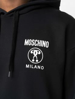 Moschino logo-printed hoodie