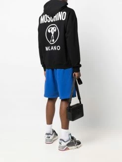 Moschino logo-printed hoodie