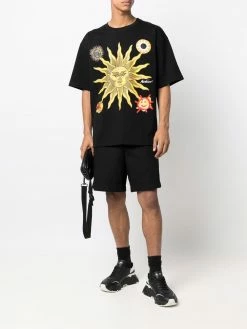 Moschino Sun Smiley-motif T-shirt