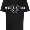 Moschino logo-print smiley T-shirt