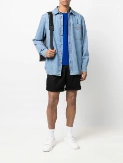 Moschino chest-pocket denim shirt