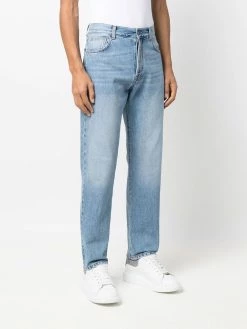 Moschino rear-logo straight jeans