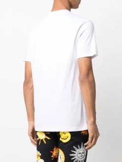 Moschino logo-patch crewneck T-shirt