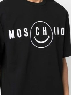 Moschino logo-print crewneck T-shirt