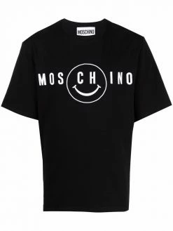 Moschino logo-print crewneck T-shirt
