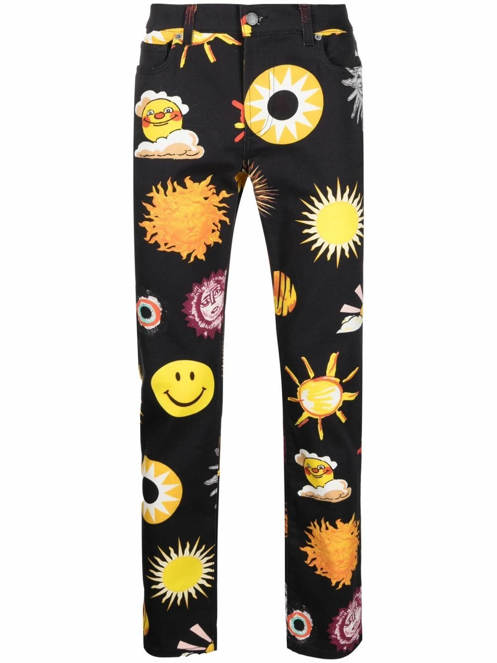 Discount โจ Moschino Celestial printed straight ๐ jeans ๐คฉ 3 Moschino Celestial printed straight jeans